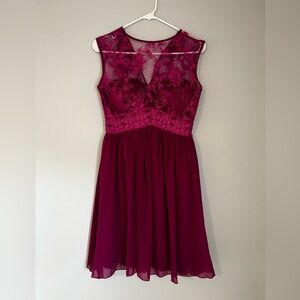 Little Mistress Dress- Size US 6 - Pink - Magenta - Berry